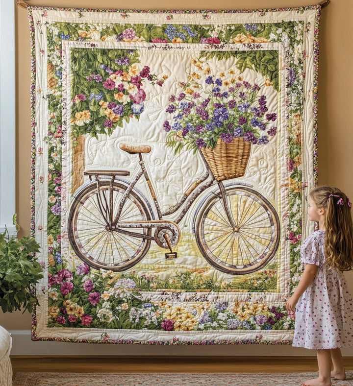 Tapisserie d'art – Fleurs de vélo NCU0PT813