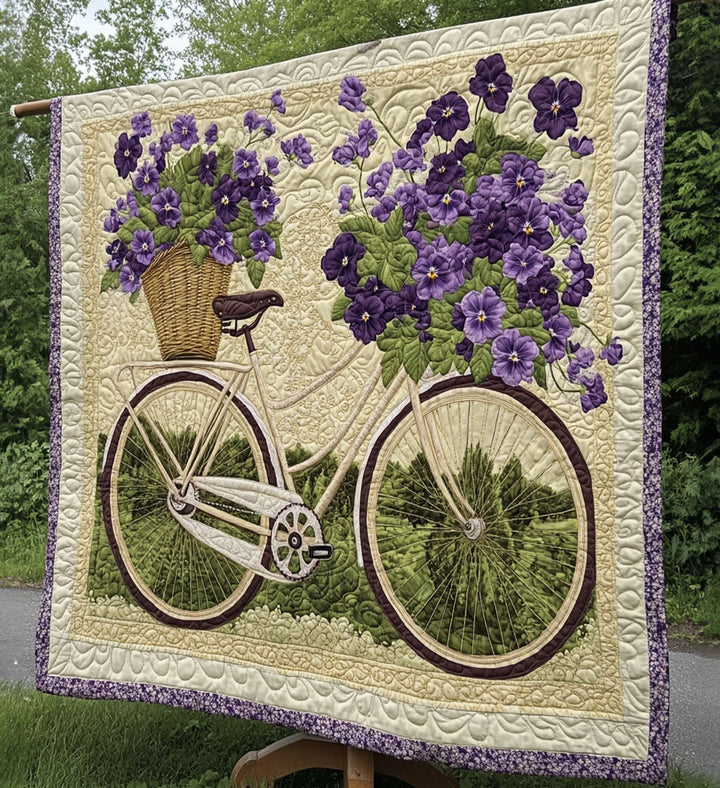 Tenture d'art – Tapis en forme de bouquet de vélo NCU0PT814