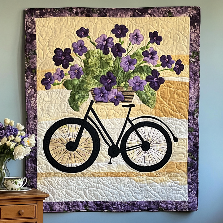 Tenture Murale Artistique – Bouquet de Vélos Suspendu NCU0TL1008