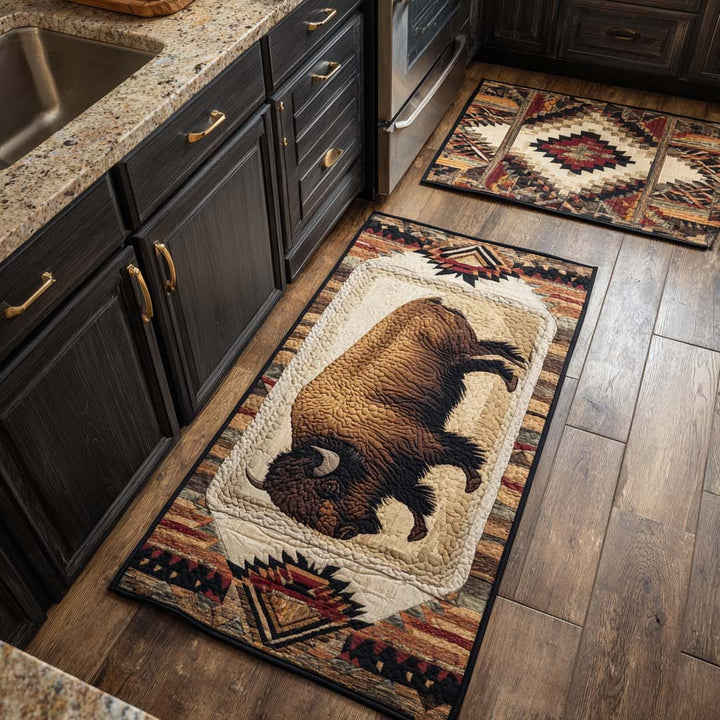 Tapis de cuisine antidérapant – Coureur de sol de cuisine Bison et Esprit Naturel NCU0NT10840