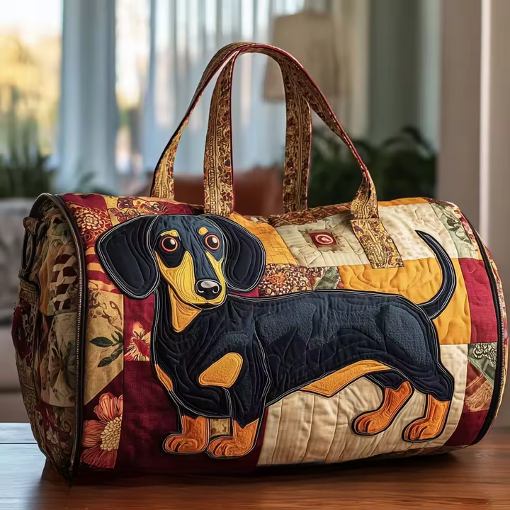 Sac de voyage doux fait main