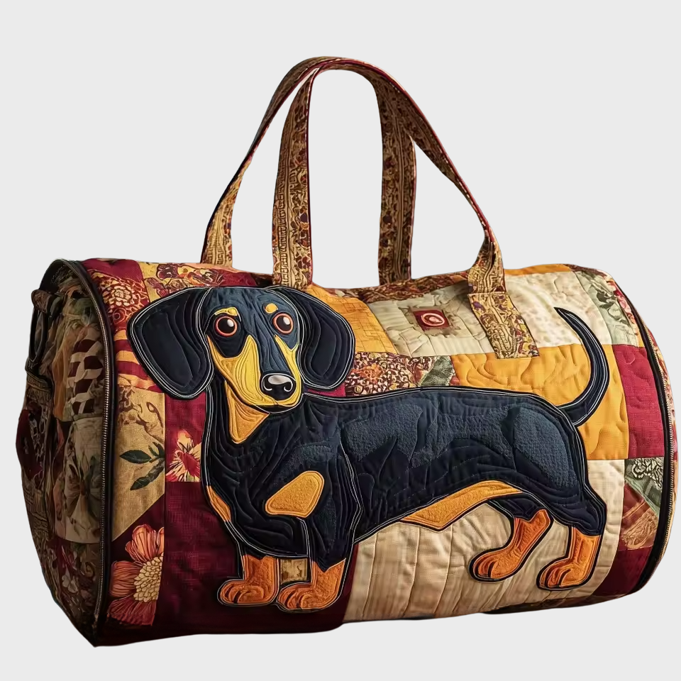 Sac de voyage doux fait main