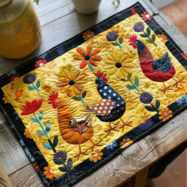 Sets de table matelassés – avec poulet NCU0VT02