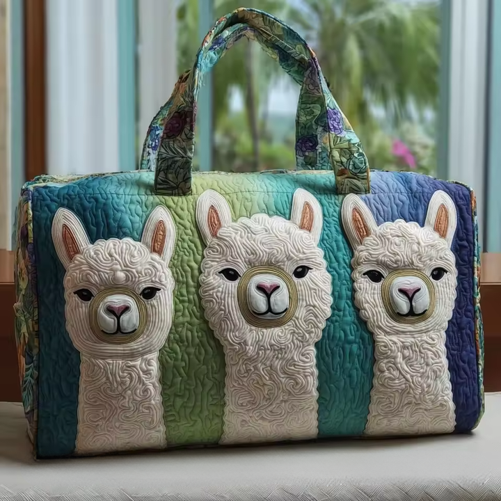 Sac de voyage doux fait main