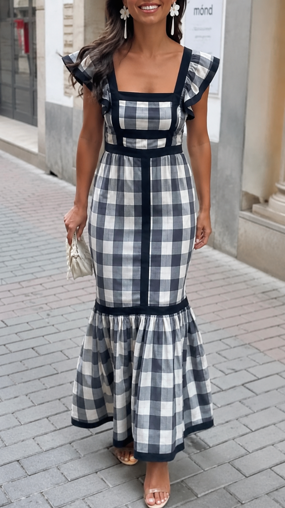 Dianne | Robe Longue Rayée