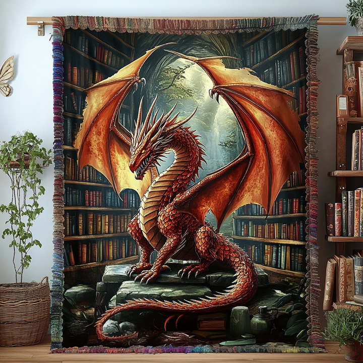 Couverture tissée – Littérature Dragon NCU0DV3881