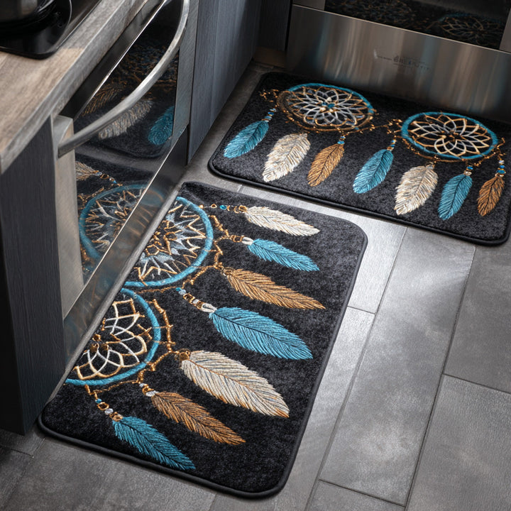 Tapis de cuisine antidérapant – Attrape-rêves et ciel NCU0TD1432
