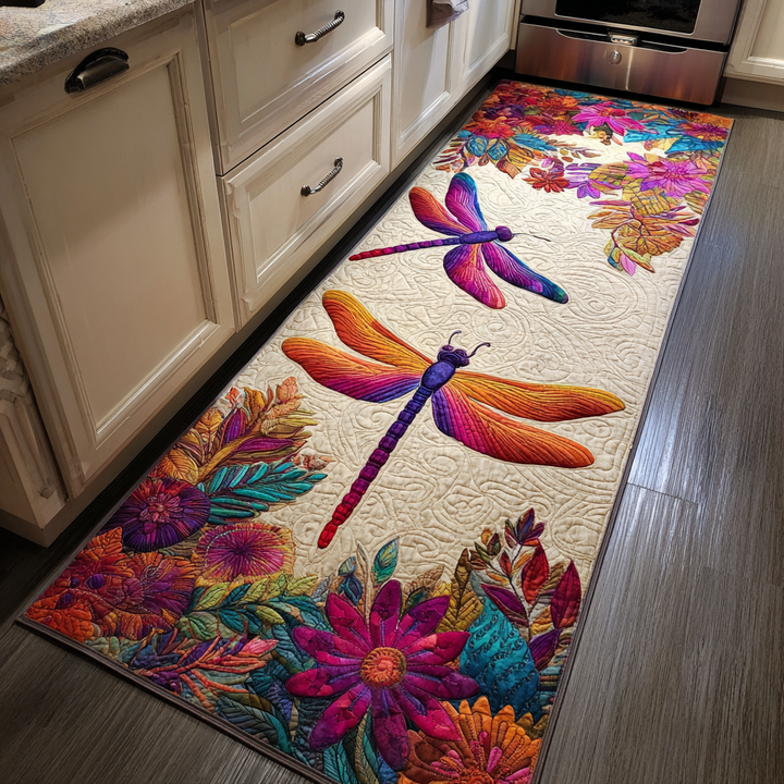 Tapis de cuisine antidérapant – délicate libellule NCU0DK10928