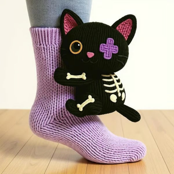 Georgia - Chaussettes à Motif Animal
