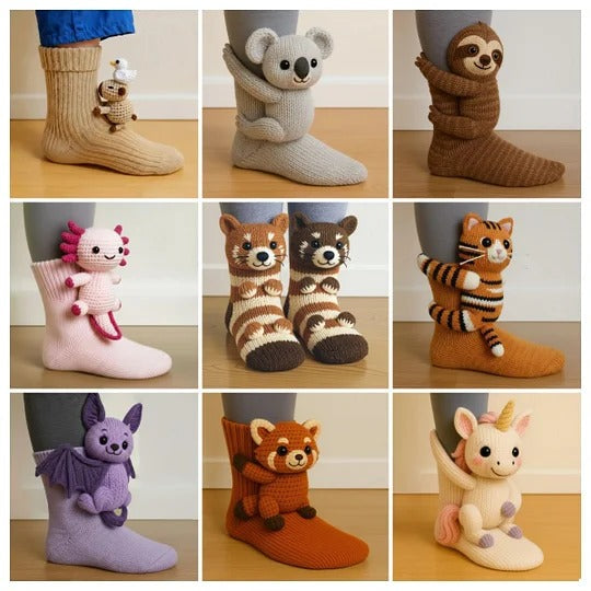 Alexandra - Chaussettes Animaux