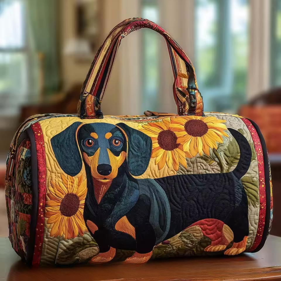 Sac de voyage doux fait à la main