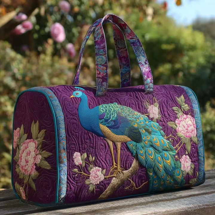 Sac de voyage doux fait main