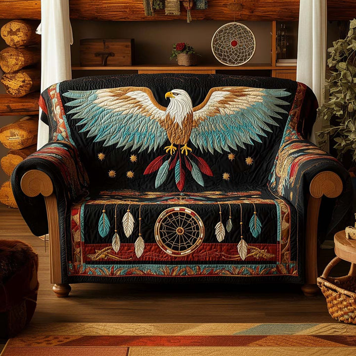 Housse de canapé matelassée – avec motif décoratif NCU0VT284