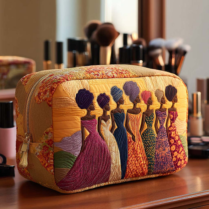 Trousse de maquillage matelassée avec motif délicat NCU0NT10373