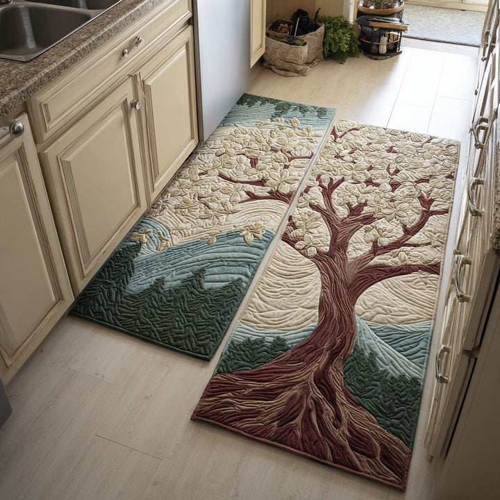 Tapis de cuisine antidérapant – branche décorative NCU0DK11680