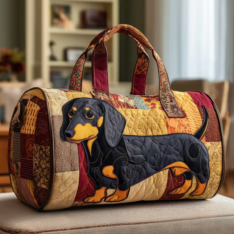 Sac de voyage doux fait à la main