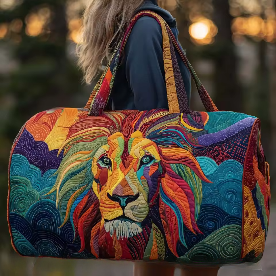 Sac de voyage en cuir doux fait main
