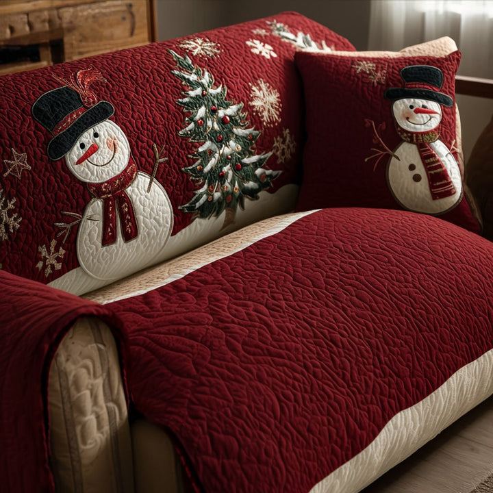 Housse de canapé matelassée – avec motif de Noël NCU0PT10366