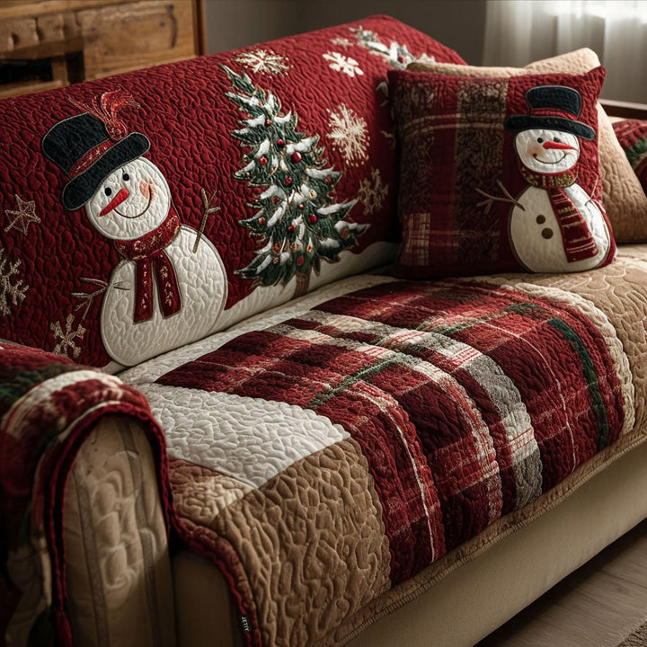 Housse de canapé matelassée – avec motif de Noël NCU0VT340