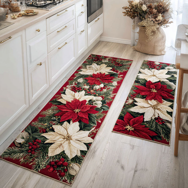 Tapis de cuisine antidérapant – Noël festif NCU0DK11533
