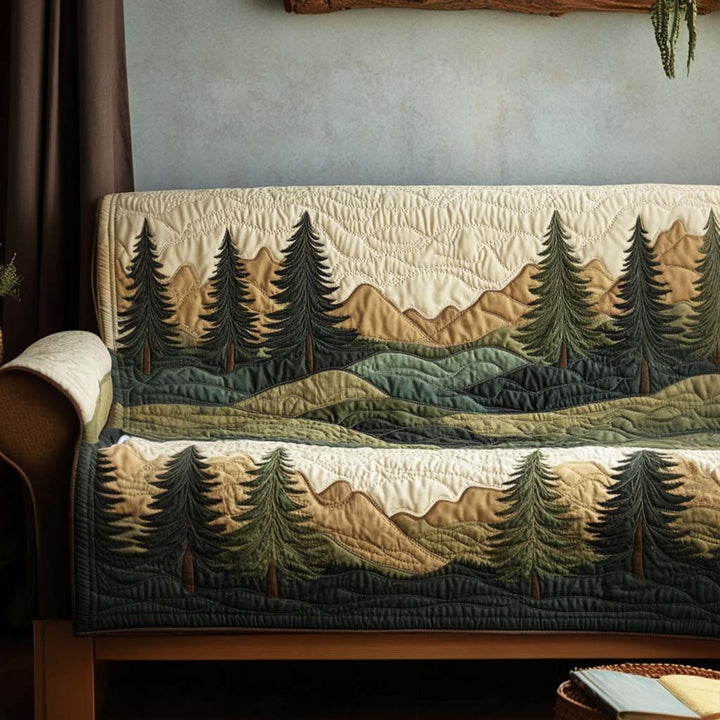 Housse de canapé matelassée – avec paysage forestier paisible NCU0NT10661