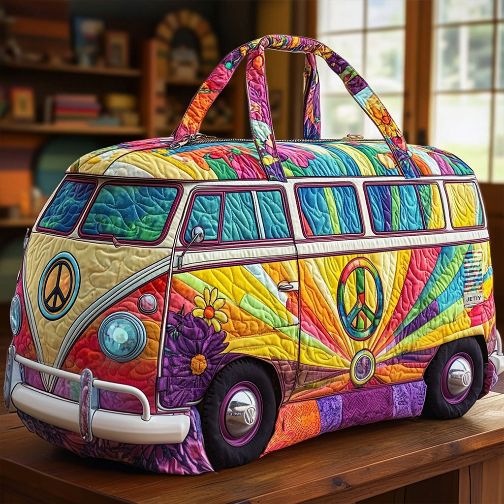 Sac de voyage matelassé – Liberté vintage