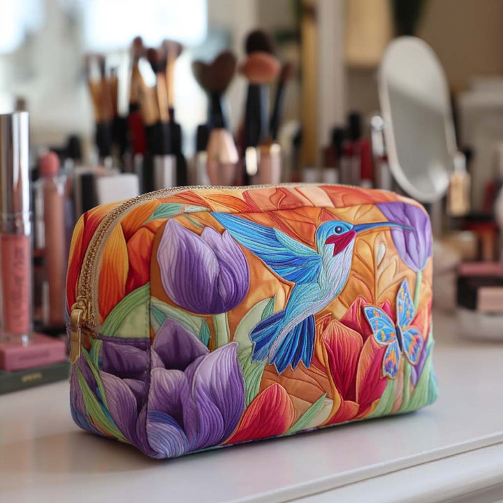 Trousse de maquillage matelassée avec jardin lumineux NCU0NT10161