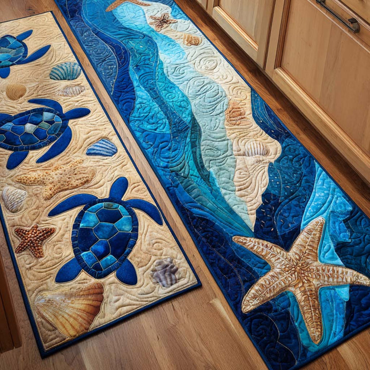Tapis de cuisine antidérapant – Tapis de cuisine Tortue de mer NCU0NT11126