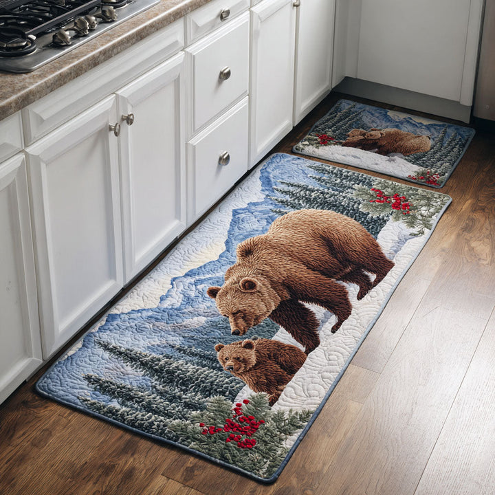 Tapis de cuisine antidérapant – ours doré NCU0DK11673