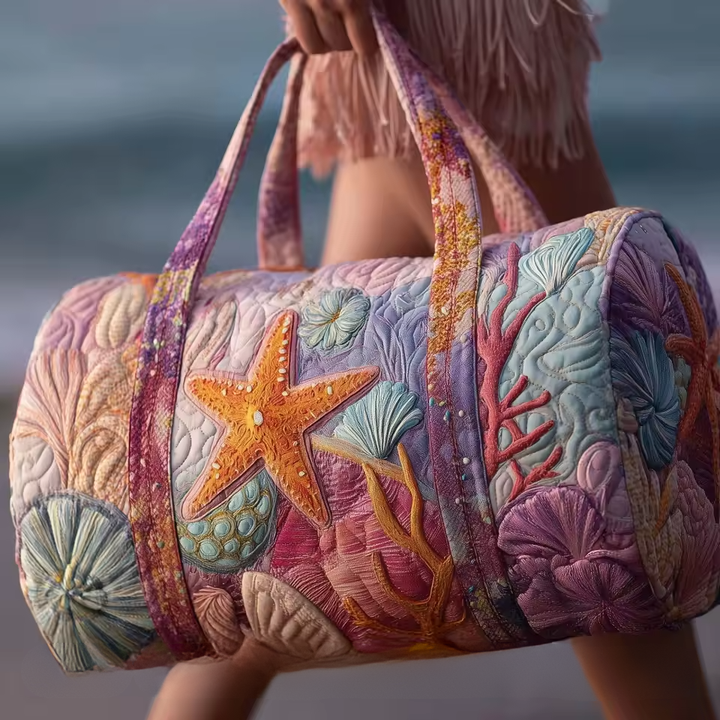 Sac de voyage en tissu doux fait à la main