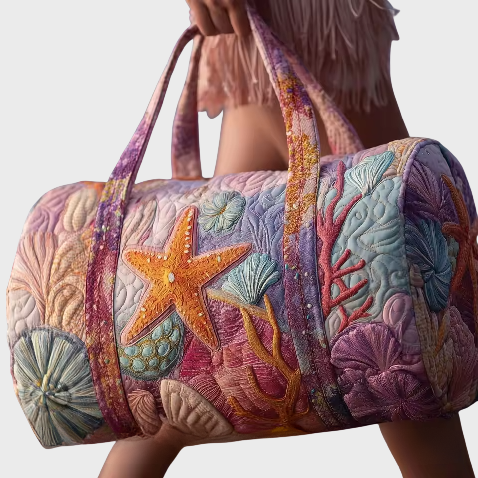 Sac de voyage en tissu doux fait à la main