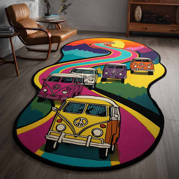Tapis Formteppich – Hippie Trail NCU0XD2716