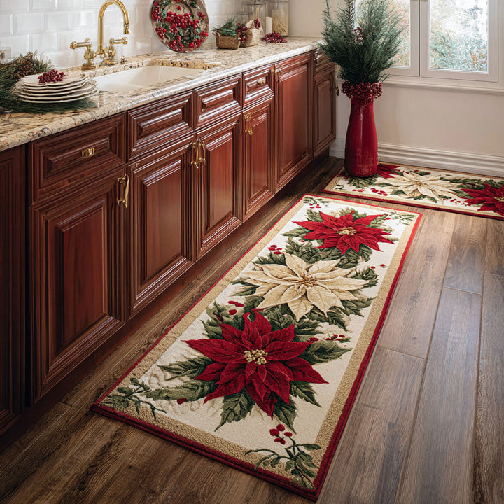 Tapis de cuisine antidérapant – Noël rue festive NCU0DK11531