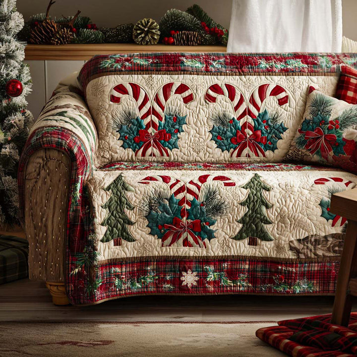 Housse de canapé matelassée – avec une ambiance festive NCU0NT10937