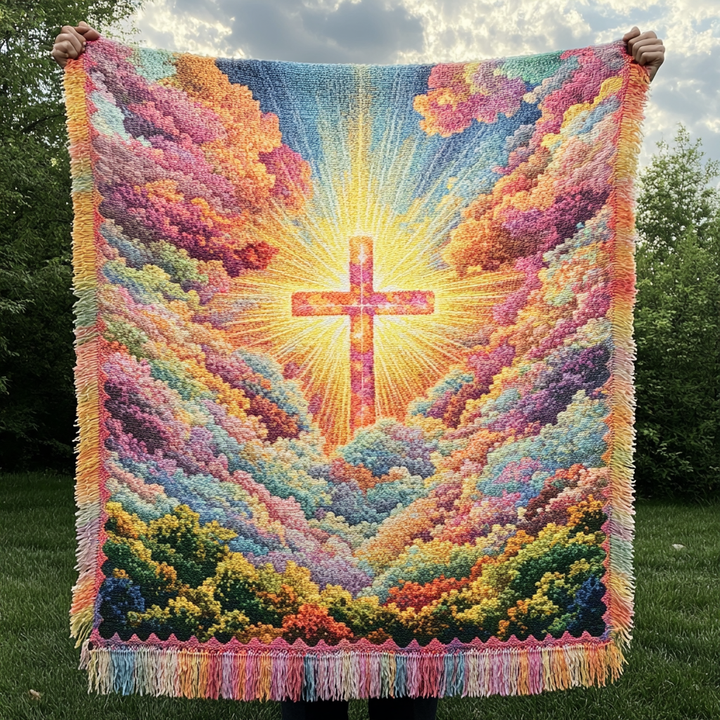 Couverture tissée – Pouvoir sacré NCU0DV4239