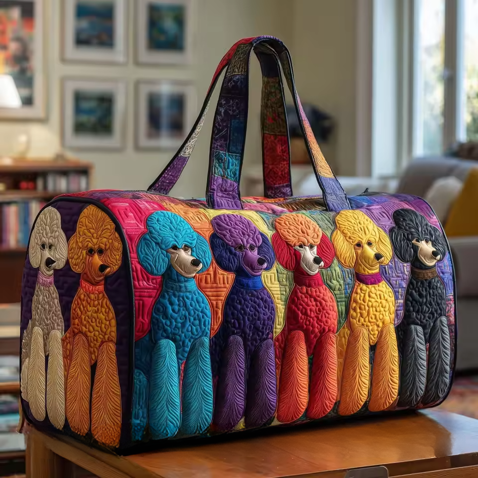 Sac de voyage en cuir souple fait main