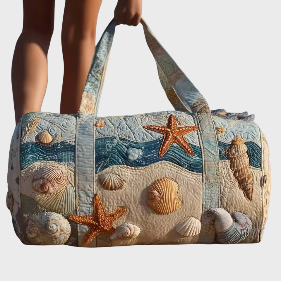 Sac de voyage doux fait main