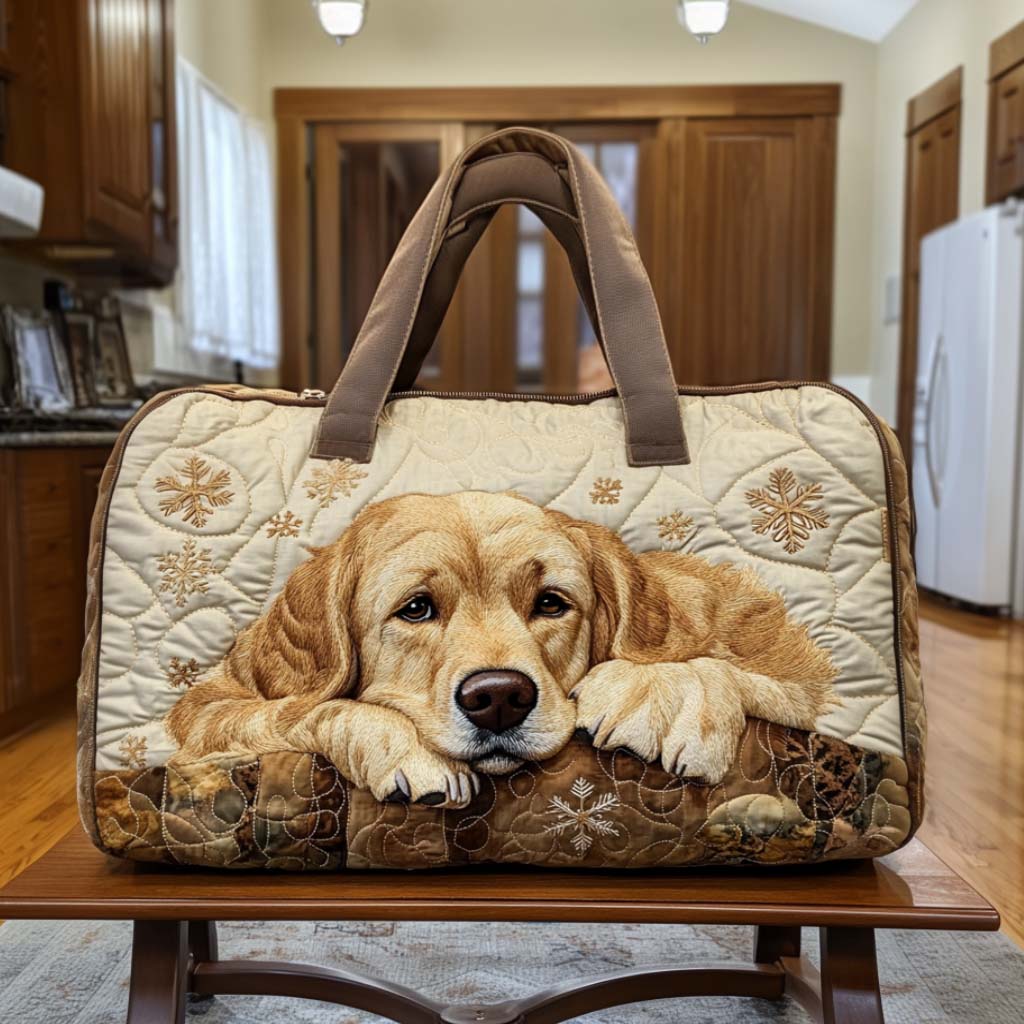 Sac de voyage matelassé – Motif joyeux