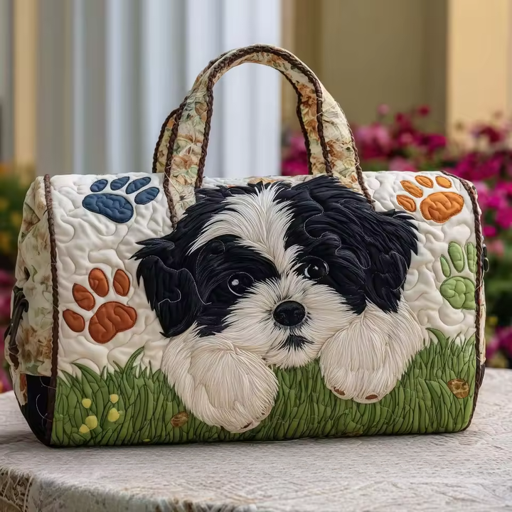 Sac de voyage en tissu doux fait à la main
