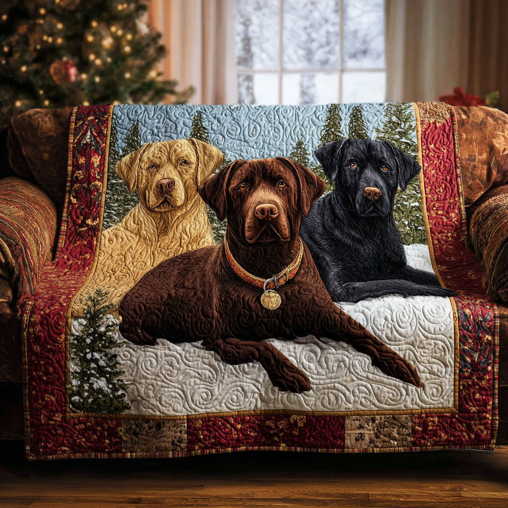 Housse de canapé matelassée – avec Labrador Retriever NCU0VT339