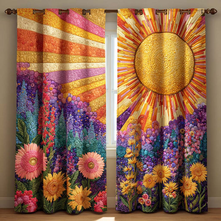 Rideaux matelassés – Lavande Lever de Soleil NCU0XD2051