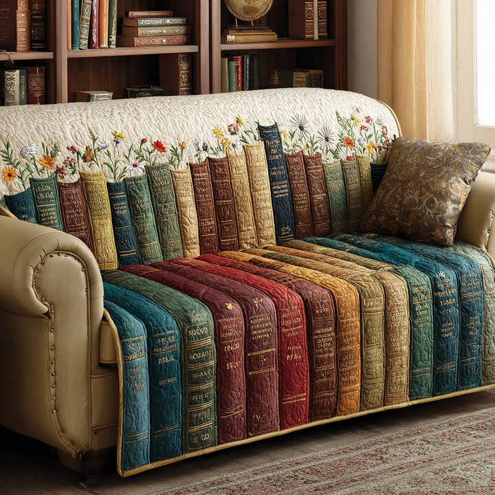 Housse de canapé matelassée – avec motif décoratif NCU0VT348