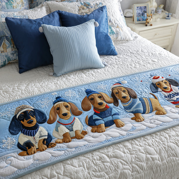 Couverture matelassée – Petite couverture matelassée pour teckels NCU0TH3546