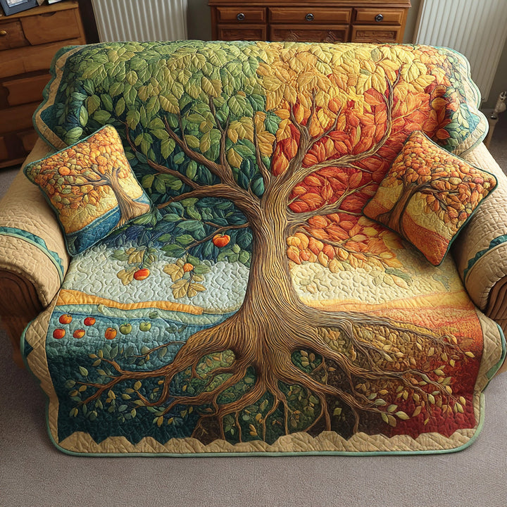 Housse de canapé matelassée – avec Arbre de Vie NCU0VT370