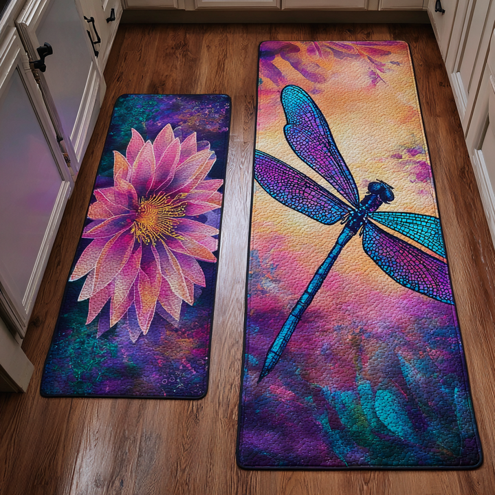 Tapis de cuisine antidérapant – Libellule NCU0DK10930