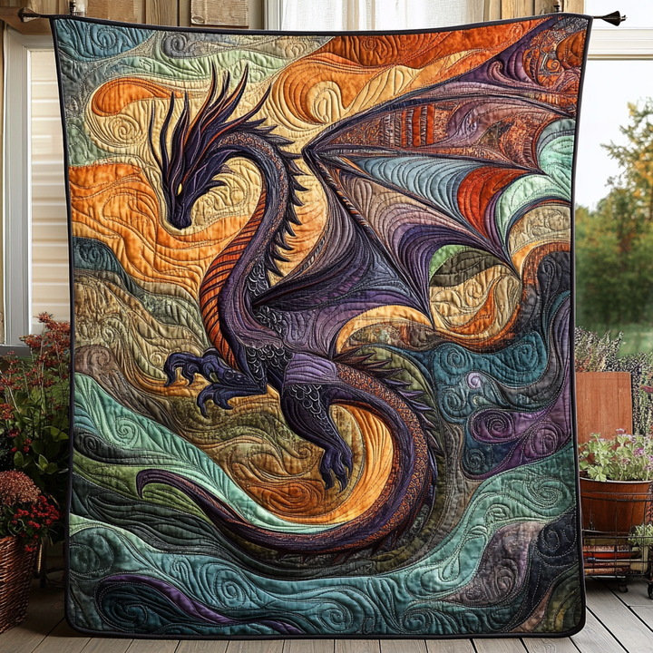 Couverture matelassée – Serpent de lune NCU0DK487