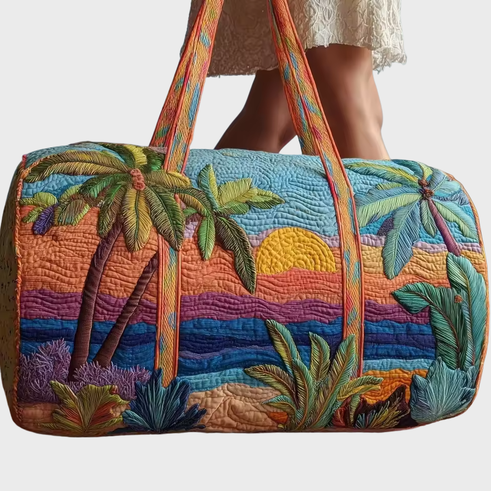 Sac de voyage doux fait à la main