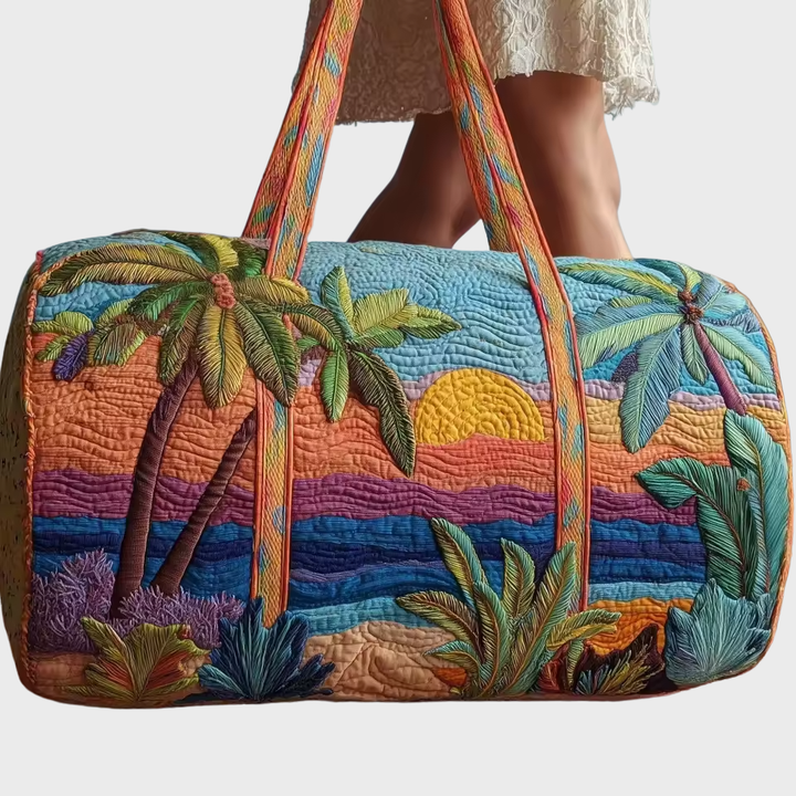 Sac de voyage doux fait à la main