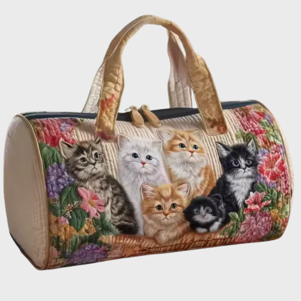 Sac de voyage doux fait à la main