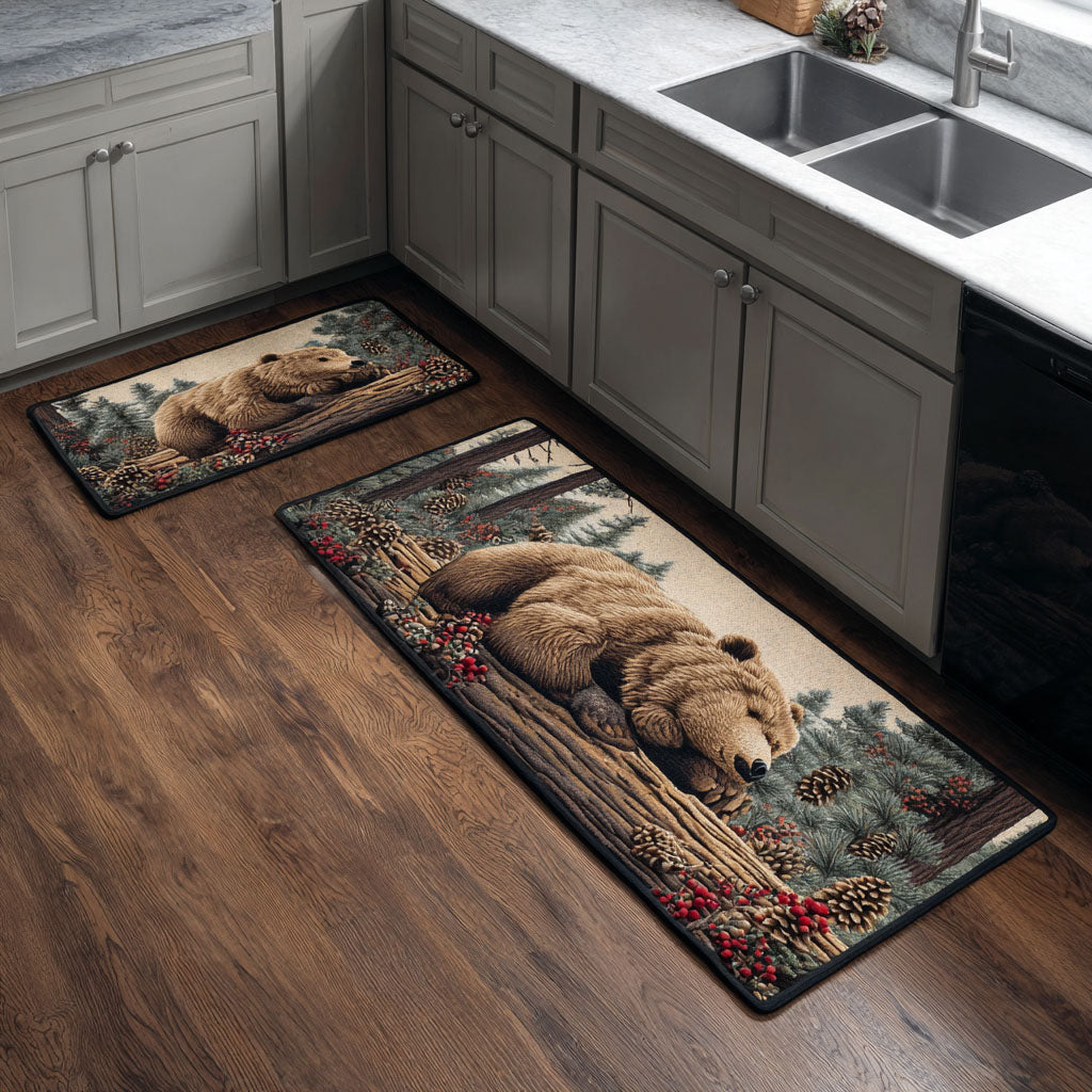 Tapis de cuisine antidérapant – ours majestueux NCU0DK11675